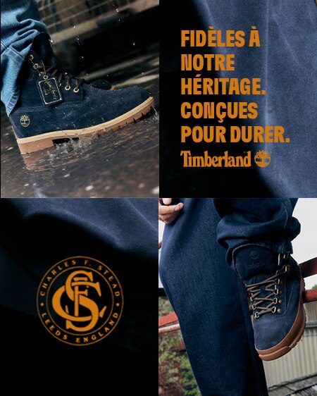 COLLECTION D’ICÔNES TIMBERLAND® C.F. STEAD™ INDIGO SUEDE